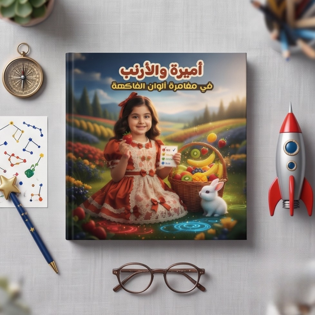 أمــيرة والارنــب فــي مغامرة الوان الفاكهة