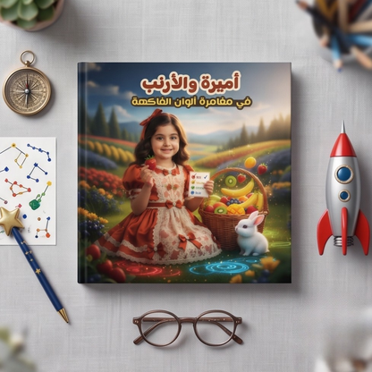 أمــيرة والارنــب فــي مغامرة الوان الفاكهة