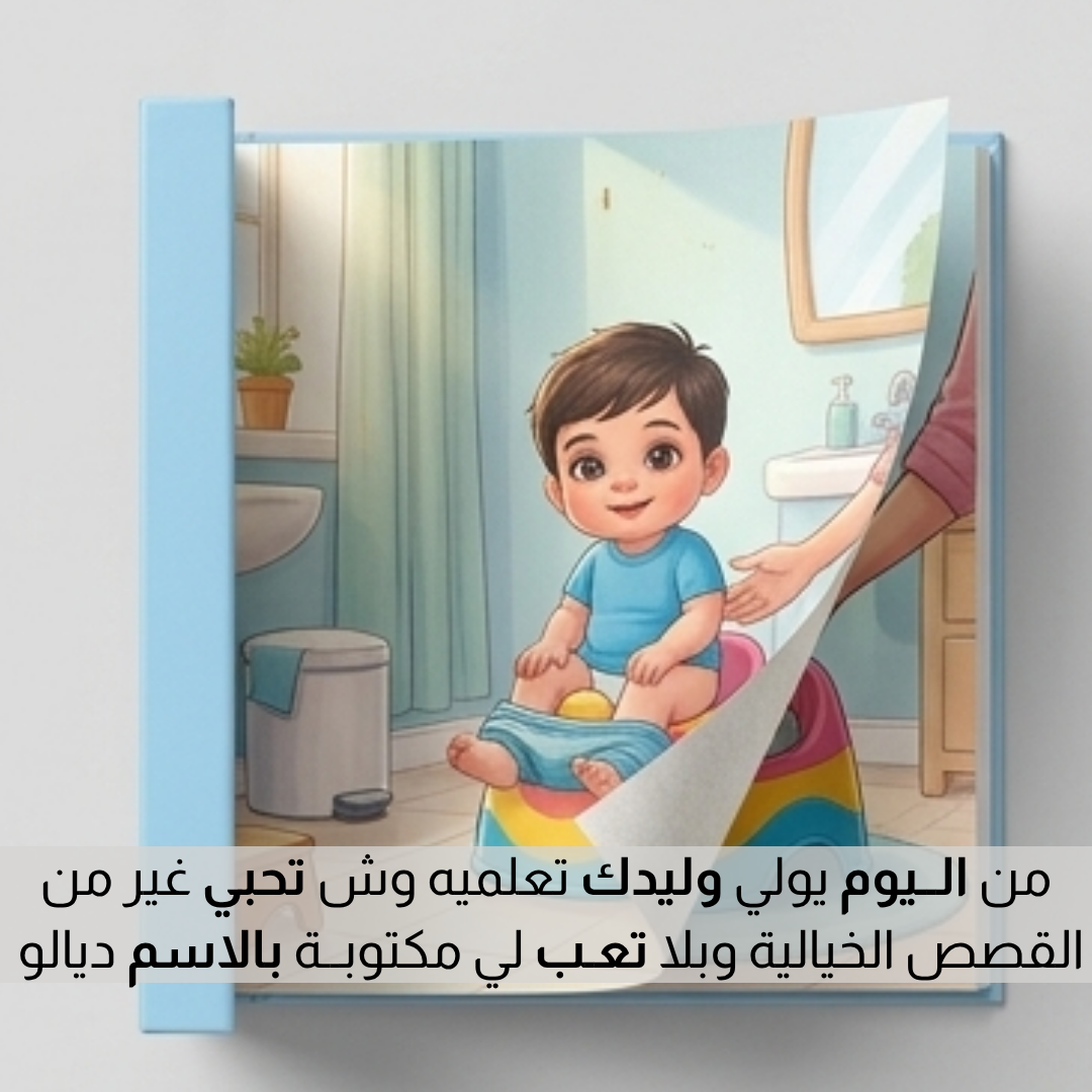 قصــة توديــع الحفاضـات للاطفــال