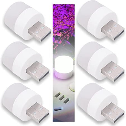 ضوء ليلي صغير محمول USB (قطع 3)