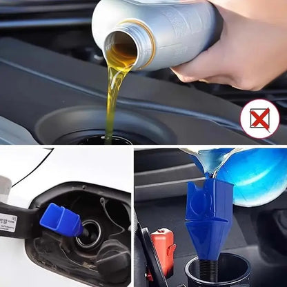 قمع الزيت البلاستيكي (2قطع(