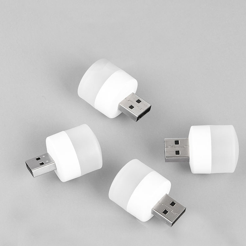 ضوء ليلي صغير محمول USB (قطع 3)
