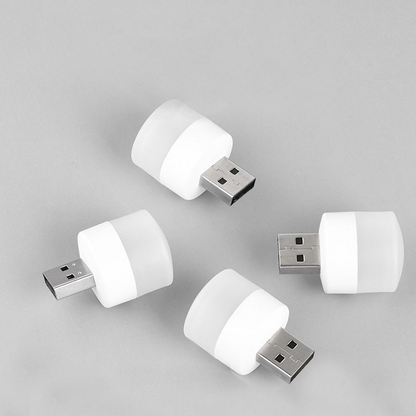 ضوء ليلي صغير محمول USB (قطع 3)